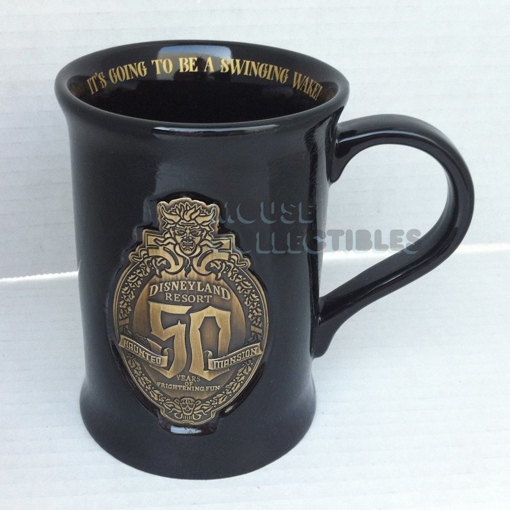 Disney Parks Disneyland Haunted Mansion 50th Mug Anniversary Wallpaper Ceramic